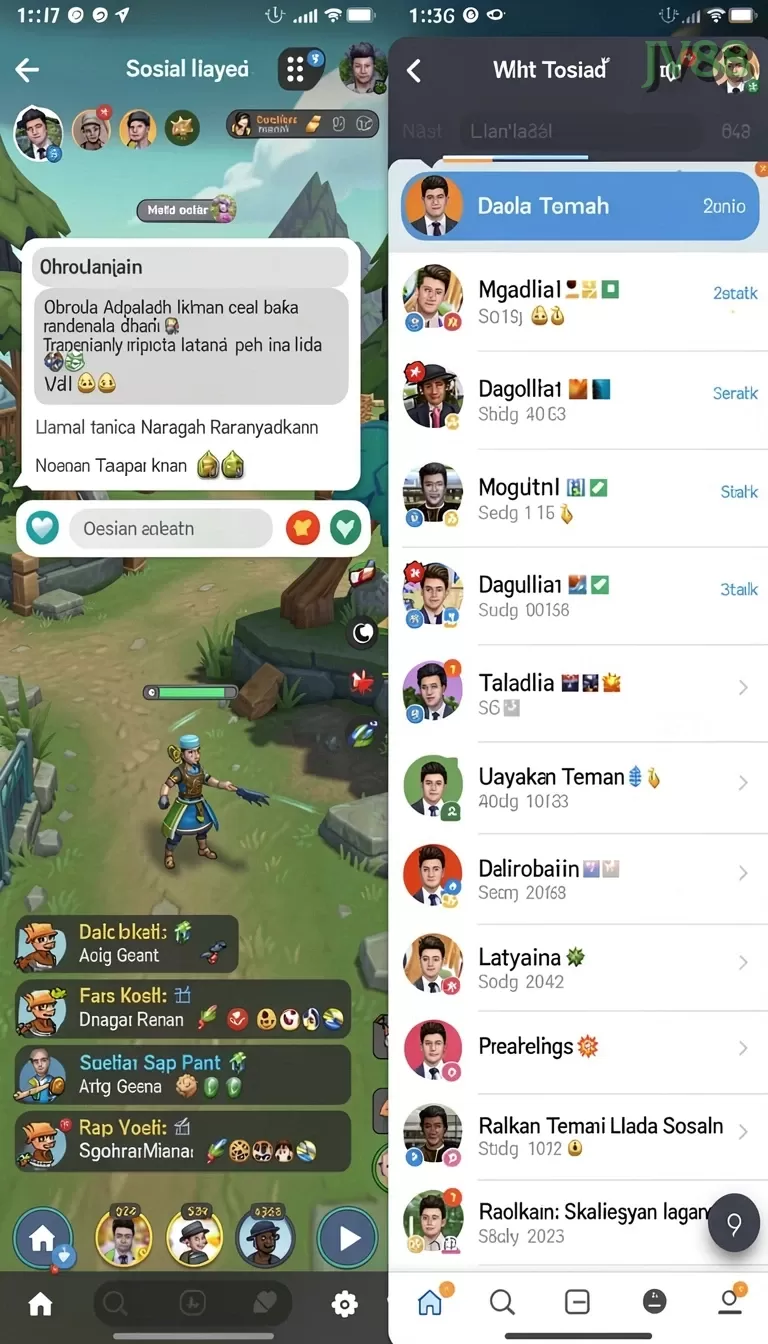 Cuplikan layar FA99 — aktivitas