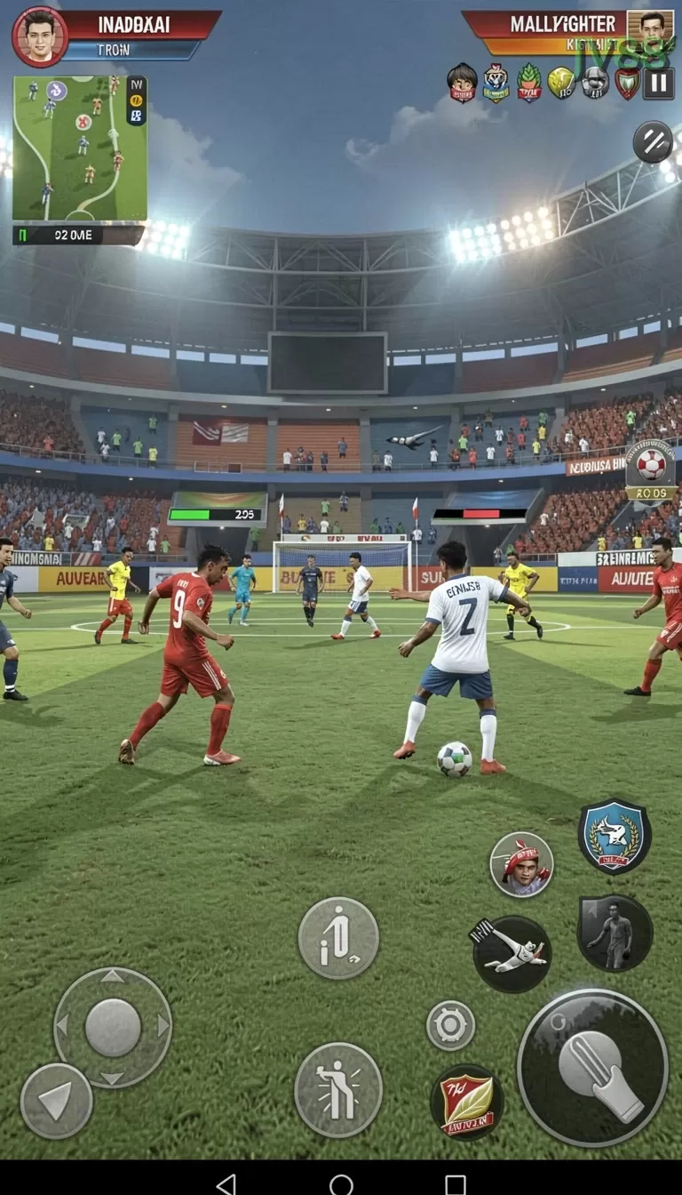 Cuplikan layar FEATURES — halaman utama