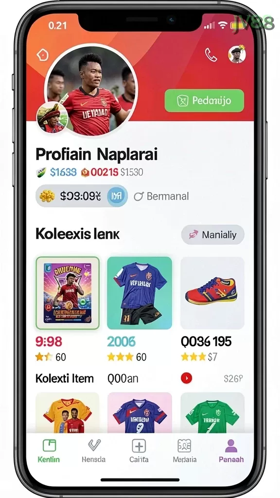 Cuplikan layar FA99 — pengaturan akun